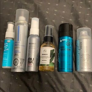 Asst professional hair care minis (rusk,Kenra, AG)